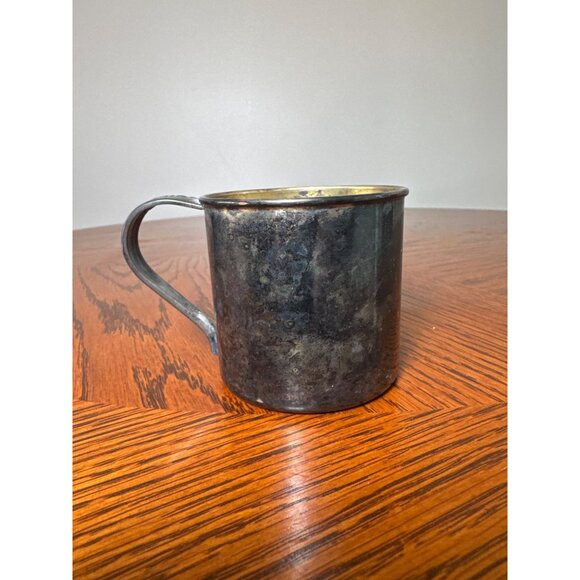 1881 Rogers Silver Plated Baby Cup - Picture 1 of 8